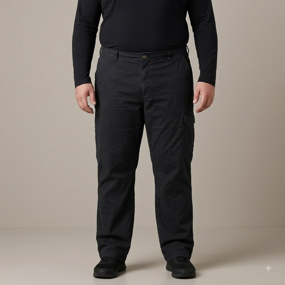 Columbia Straight Fit Pants Men's 40x30 Black Outdoor Utility